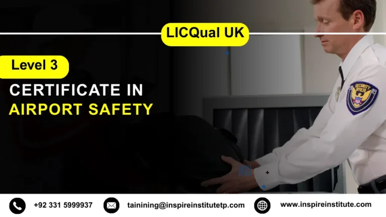 LICQual UK Level 3 Certificate in Airport Safety
