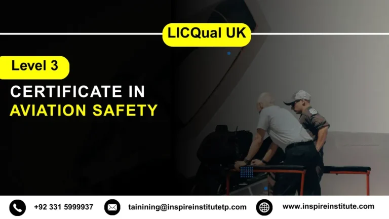 LICQual UK Level 3 Certificate in Aviation Safety