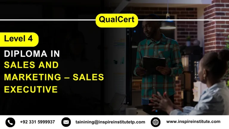 QualCert Level 4 Diploma in Sales and Marketing – Sales Executive