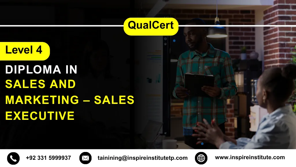 QualCert Level 4 Diploma in Sales and Marketing – Sales Executive