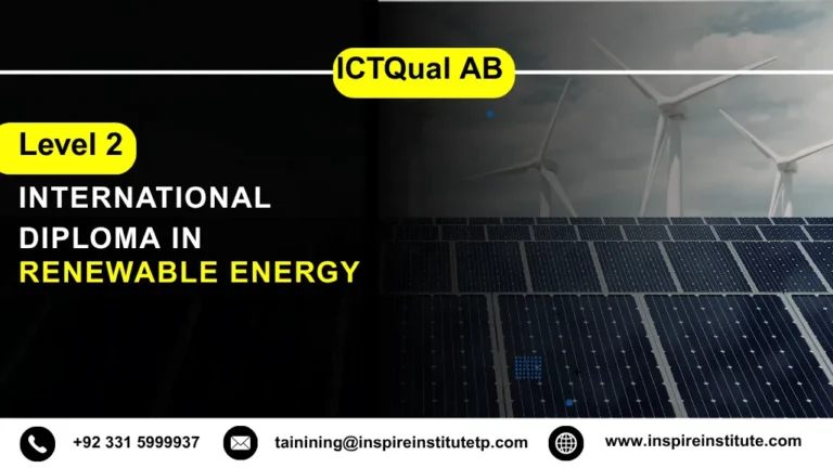 ICTQual AB Level 2 International Diploma in Renewable Energy