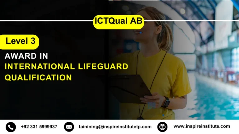 ICTQual AB Level 3 Award in International Lifeguard Qualification
