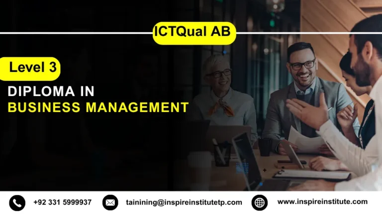 ICTQual AB Level 3 Diploma in Business Management