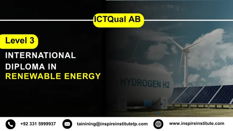 ICTQual AB Level 3 International Diploma in Renewable Energy