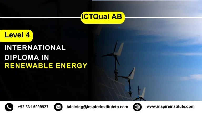 ICTQual AB Level 4 International Diploma in Renewable Energy