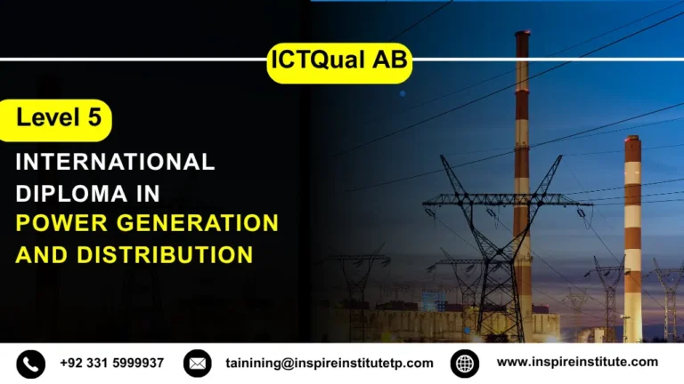ICTQual AB Level 5 International Diploma in Power Generation and Distribution