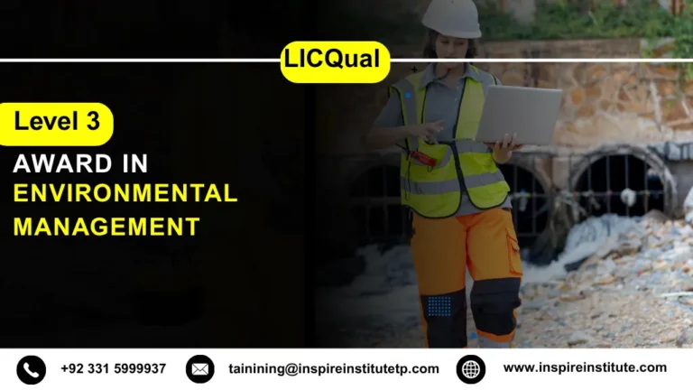 LICQual Level 3 Award in Environmental Management