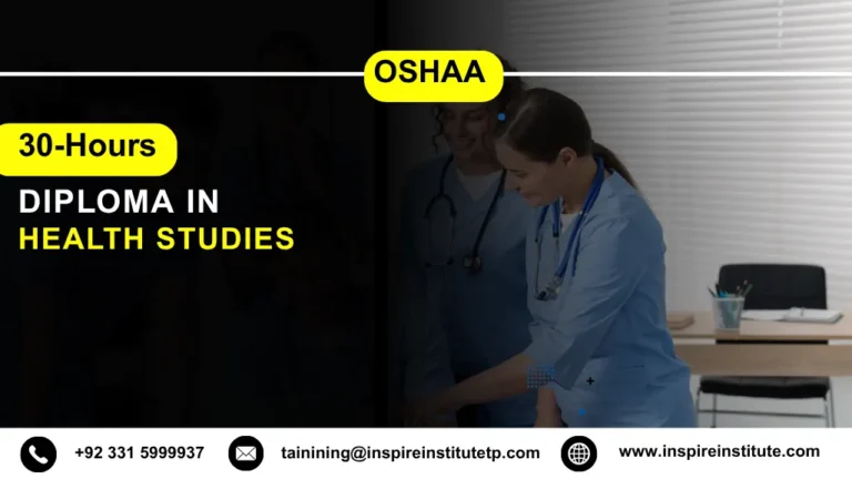 OSHAA 30-Hours Diploma in Health Studies