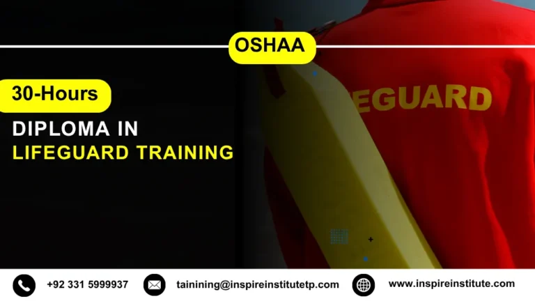 OSHAA 30-Hours Diploma in Lifeguard Training