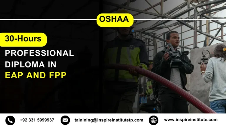 OSHAA 30-Hours Professional Diploma in EAP and FPP