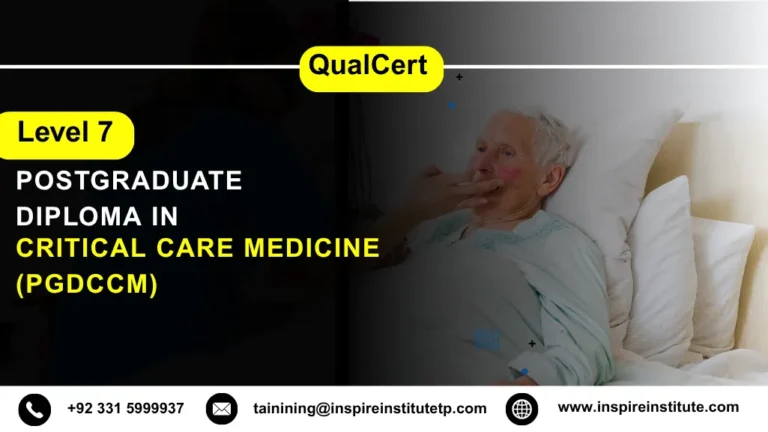 QualCert Level 7 Postgraduate Diploma in Critical Care Medicine (PgDCCM)