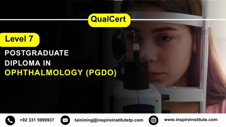 QualCert Level 7 Postgraduate Diploma in Ophthalmology (PgDO)