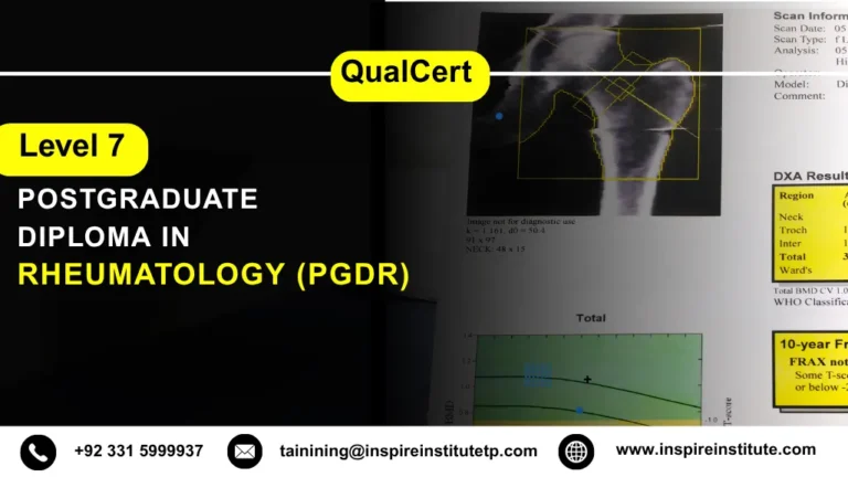 QualCert Level 7 Postgraduate Diploma in Rheumatology (PgDR)