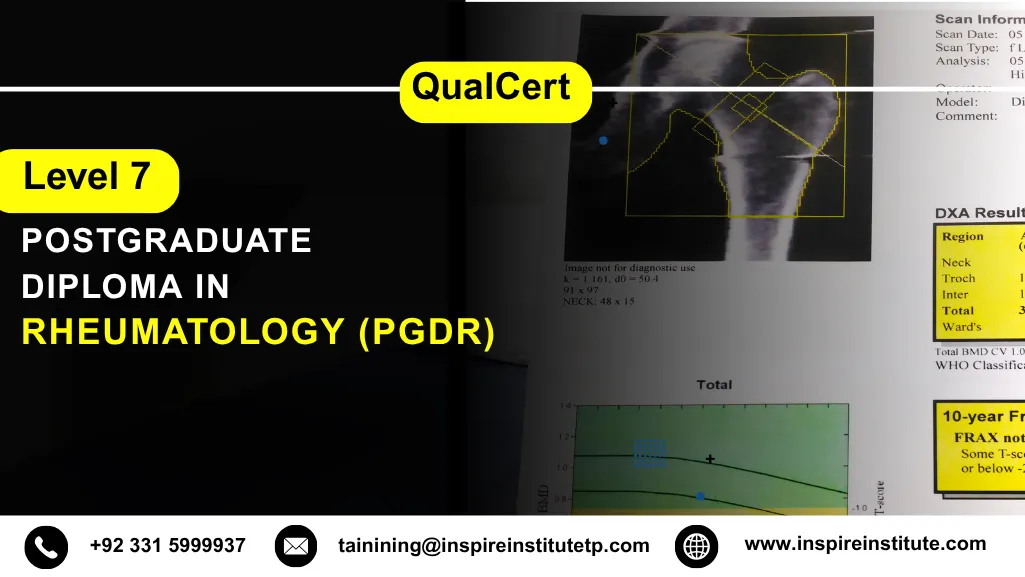 QualCert Level 7 Postgraduate Diploma in Rheumatology (PgDR)
