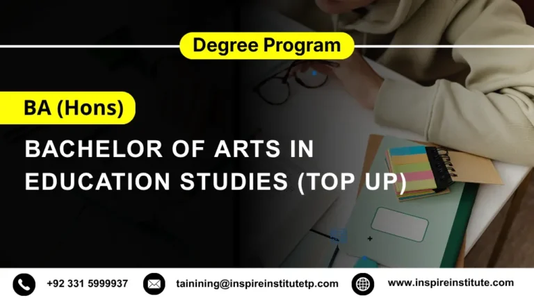 BA (Hons) Education Studies (Top Up)