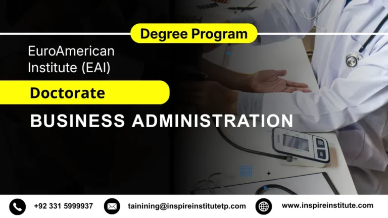 Doctorate in Business Administration