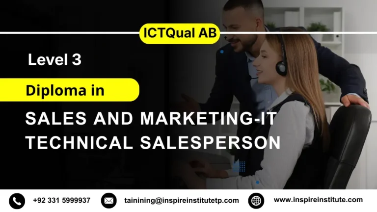 Sales and Marketing-IT Technical Salesperson