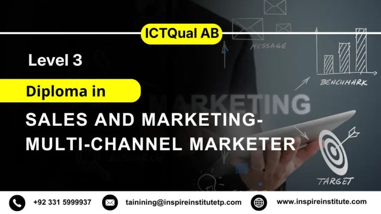 ICTQual AB Level 3 Diploma in Sales and Marketing-Multi-channel Marketer