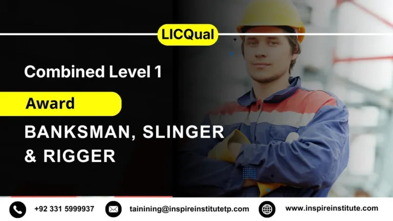 LICQual Combined Level 1 Award in Banksman, Slinger & Rigger
