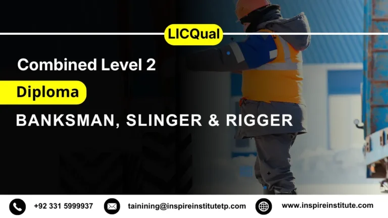 LICQual Combined Level 2 Diploma in Banksman, Slinger & Rigger 3 LICQual Combined Level 2 Diploma in Banksman, Slinger & Rigger