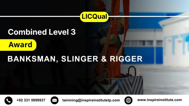 LICQual Combined Level 3 Award in Banksman, Slinger & Rigger
