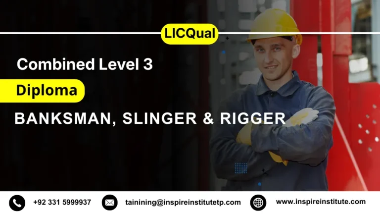 LICQual Combined Level 3 Diploma in Banksman, Slinger & Rigger