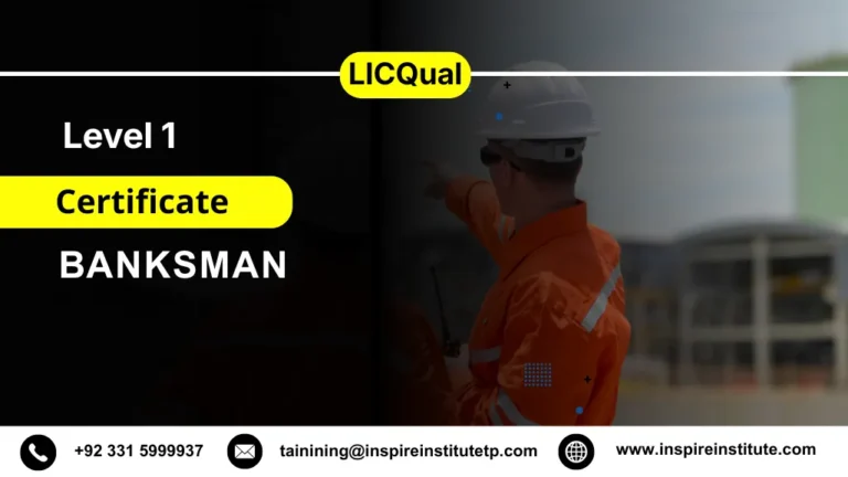 LICQual Level 1 Certificate in Banksman