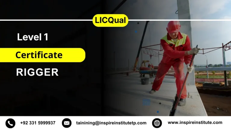 LICQual Level 1 Certificate in Rigger