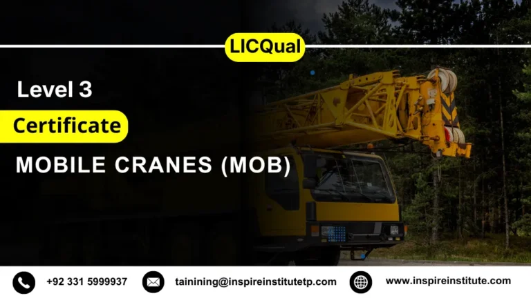 LICQual Level 3 Certificate in Mobile Cranes (MOB)