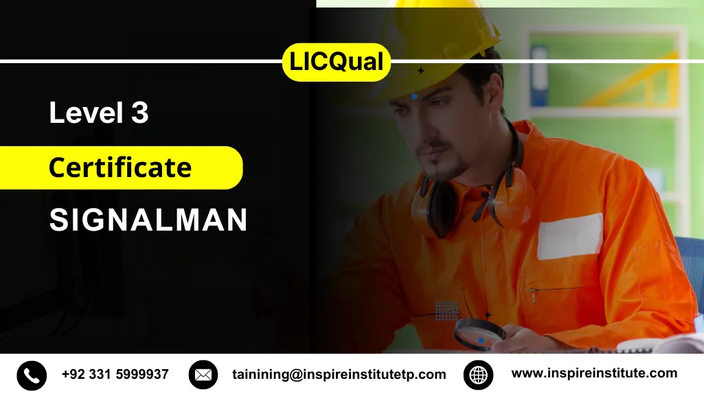 LICQual Level 3 Certificate in Signalman
