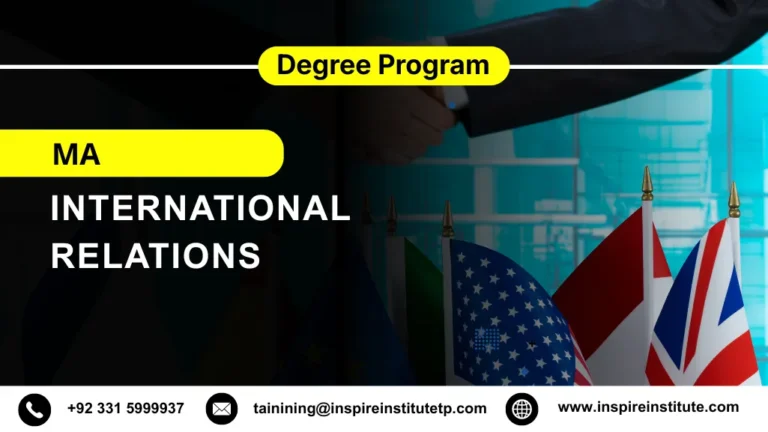 MA International Relations