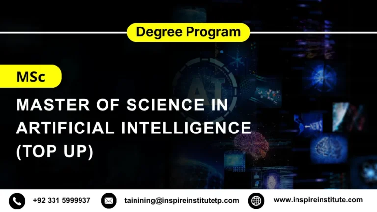 MSc Artificial Intelligence (Top Up)