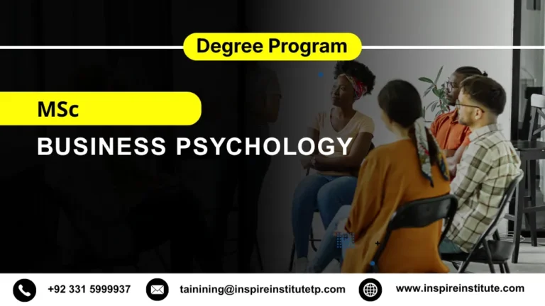 MSc Business Psychology