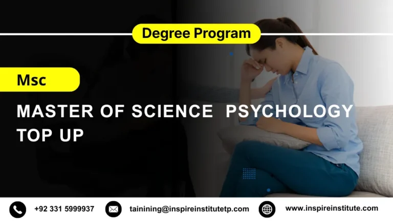 MSc Psychology top up