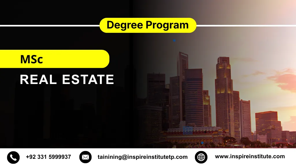 MSc Real Estate 5 MSc Real Estate