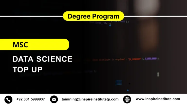 Msc Data Science Top up