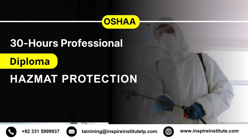 OSHAA 30-Hours Professional Diploma in HazMat Protection