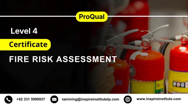 ProQual Level 4 Certificate in Fire Risk Assessment