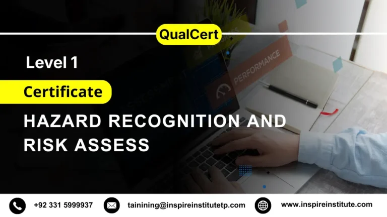 QualCert Level 1 Certificate in Hazard Recognition and Risk Assessment