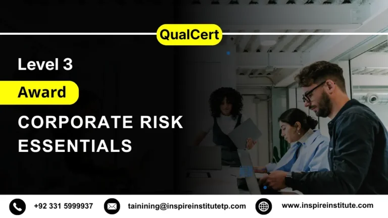 QualCert Level 3 Award in Corporate Risk Essentials