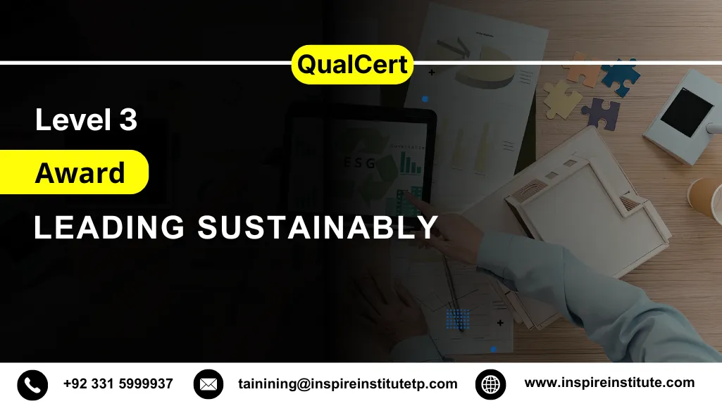 QualCert Level 3 Award in Leading Sustainably