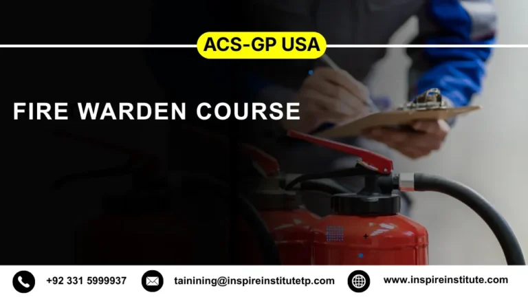 ACS-GP USA Fire Warden Course