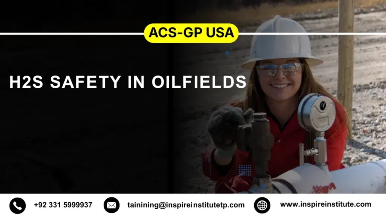 ACS-GP USA H2S Safety in Oilfields