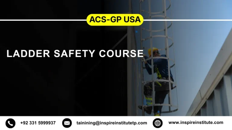 ACS-GP USA Ladder Safety Course