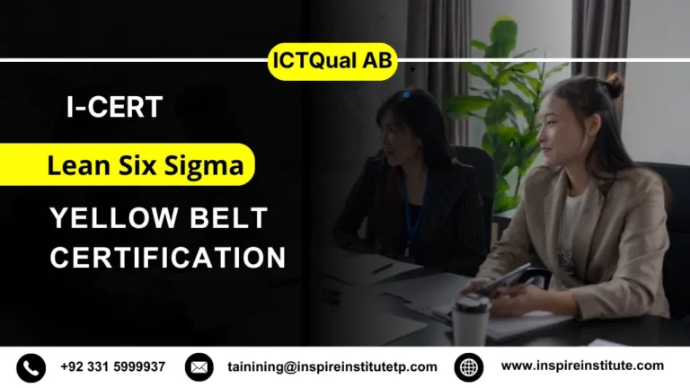 I-CERT Lean Six Sigma Yellow Belt Certification