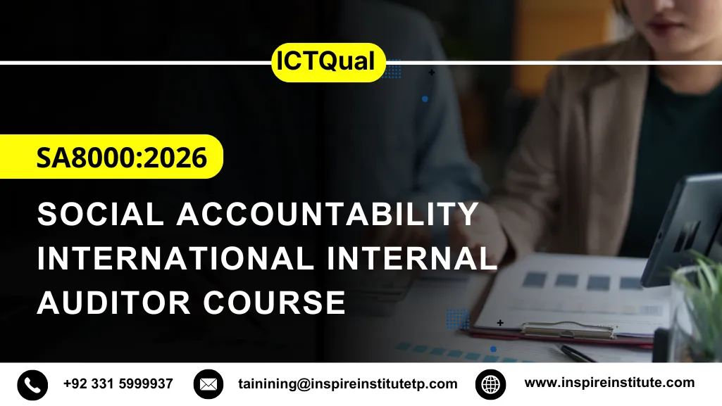 ICTQual SA80002026 Social Accountability International Internal Auditor Course
