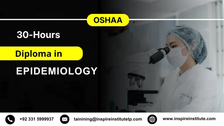 OSHAA 30-Hours Professional Diploma in Epidemiology