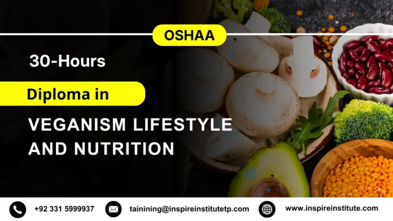 OSHAA 30-Hours Professional Diploma in Veganism Lifestyle and Nutrition