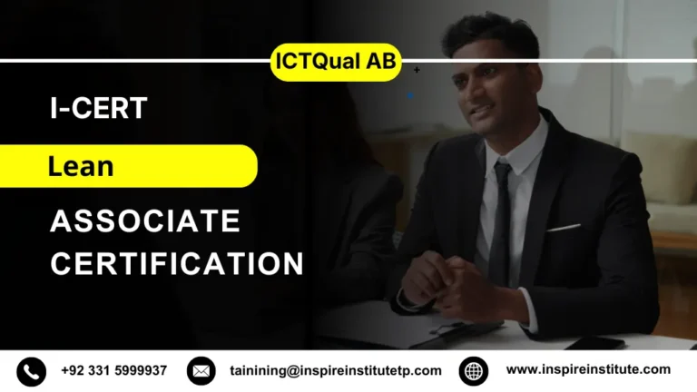 I-CERT Lean Associate Certification