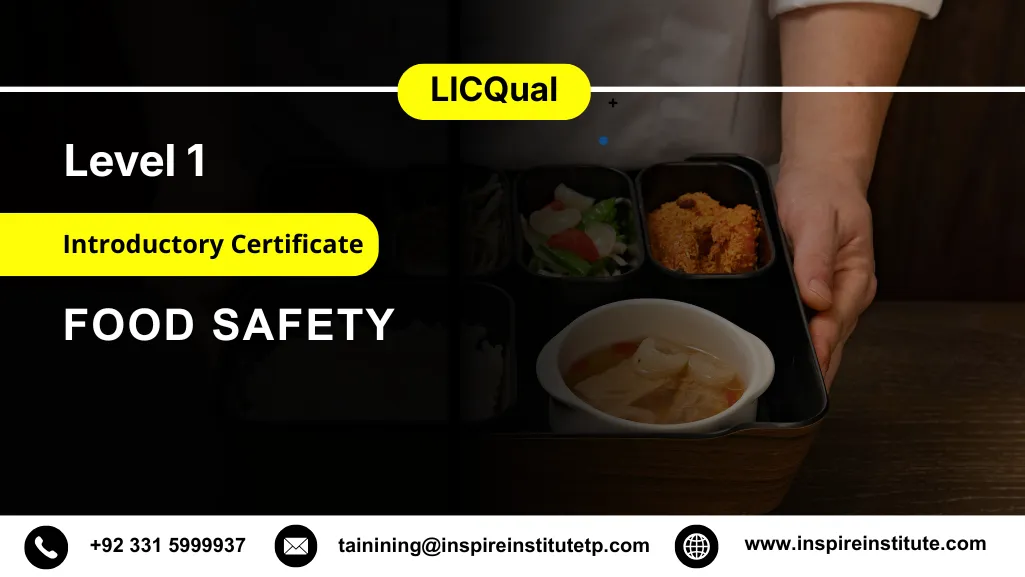 LICQual Level 1 Introductory Certificate in Food Safety